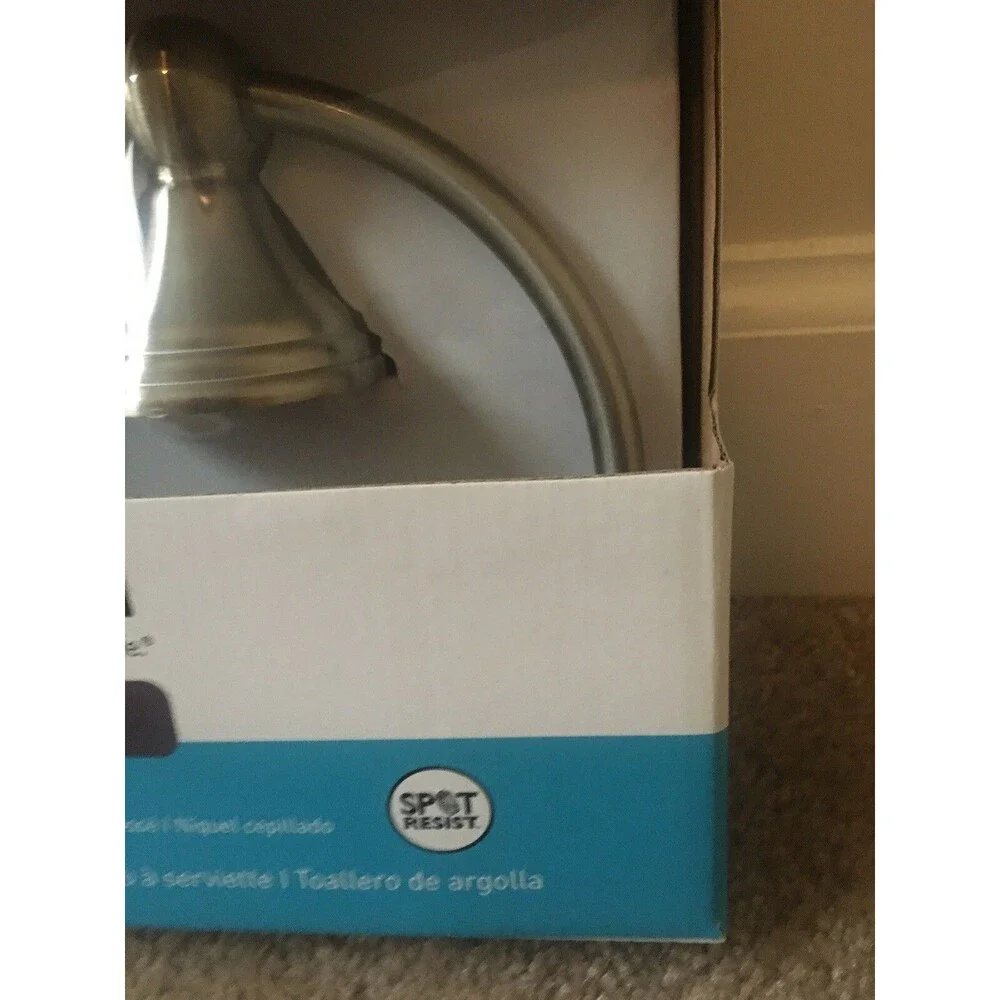 Moen Preston Towel Ring Holder Brushed Nickel Spot Resistant